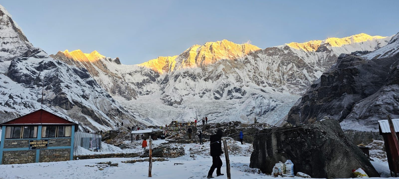 elevation gain of Annapurna Base Camp Trek